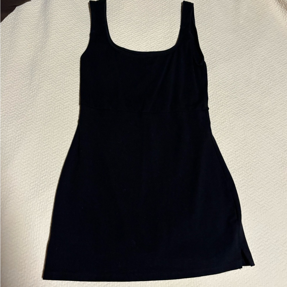 Urban Outfitters Black Scoop Neck Tank Dress